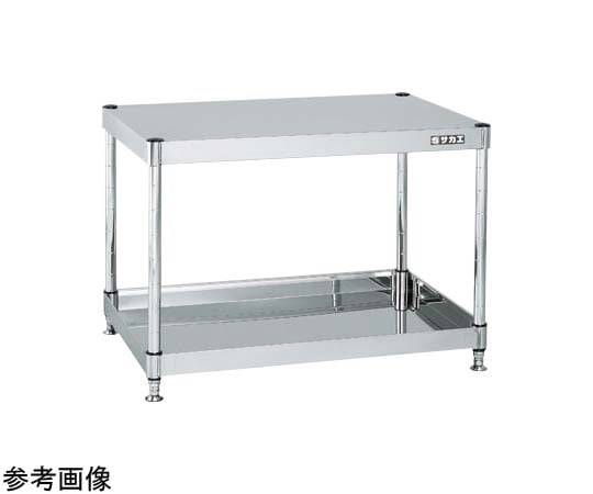不鏽鋼CS推車 (SUS304固定式H530, 2層) 寬600 x 深400 x 高530mm 及其他 CSPN3-6052 和更多型號 - 商品圖 4