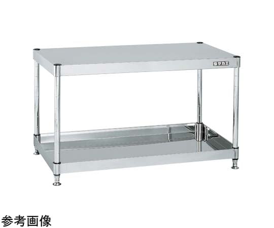 不鏽鋼CS推車 (SUS304固定式H530, 2層) 寬600 x 深400 x 高530mm 及其他 CSPN3-6052 和更多型號 - 商品圖 7