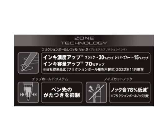 魔擦球按壓式0.5 mm黑及其他替換芯 LFBKRF50EF-2R 和更多型號 - 商品圖 7