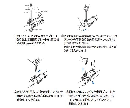 φ89 mm PVC管連接工具及其他 EA526XS-1 和更多型號 - 商品圖 8