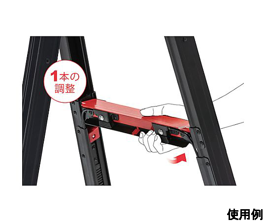 2.13-2.57 m 摺疊梯 (可調式支腿/寬踏板) 及其他 EA903A-21A 和更多型號 - 商品圖 10