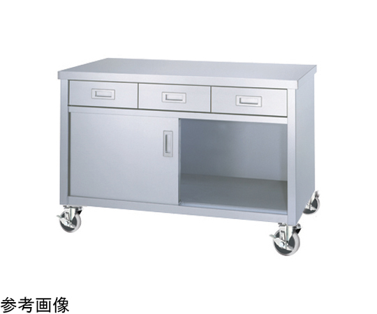 不鏽鋼工作桌 (單側門/附抽屜) ED-PU100 系列 寬600 x 深450 x 高800mm 及其他 ED-6045-PU100 和更多型號 - 商品圖 6