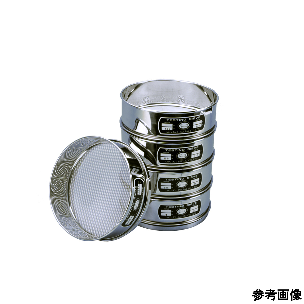 不鏽鋼試驗篩 φ150 x 深度 60 網目開口 850 μm 內部焊接規格 及其他 - 商品圖 3