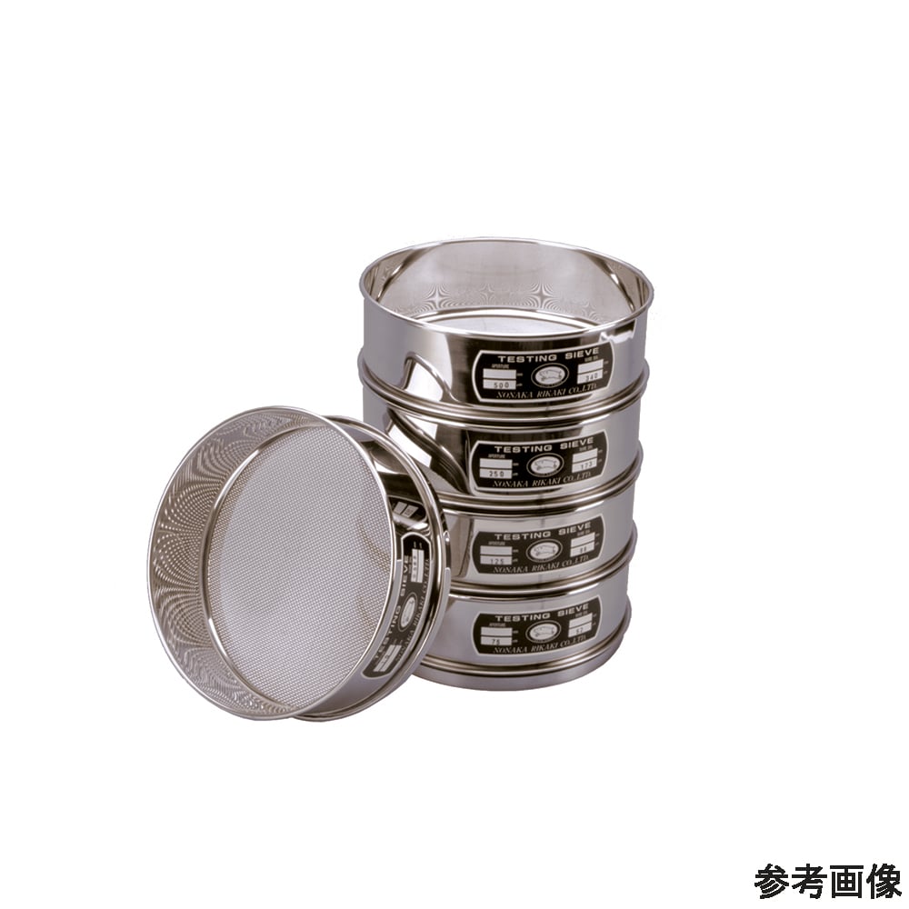 不鏽鋼試驗篩 φ300 x 深度100 網目開口 850 μm 內部焊接規格 及其他 - 商品圖 7
