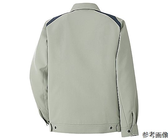 秋冬工作服 抗靜電 JIS相容 彈性夾克 G713 上衣 藍灰色 SSS號 及其他 G713-UE-SSS 和更多型號 - 商品圖 5