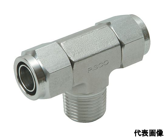 SUS316 緊固接頭 T型管 0420 螺絲 R1/8 及其他 NSB0640-01 和更多型號 - 商品圖 5