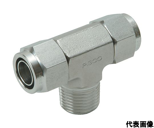 SUS316 緊固接頭 T型管 0420 螺絲 R1/8 及其他 NSB0640-01 和更多型號 - 商品圖 10