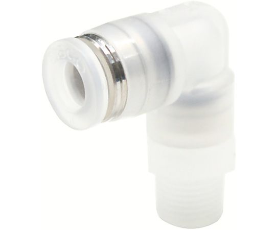 管接頭彎頭 PP型 管10 R1/4螺紋 及其他 PPL4-01 和更多型號 - 商品圖 4