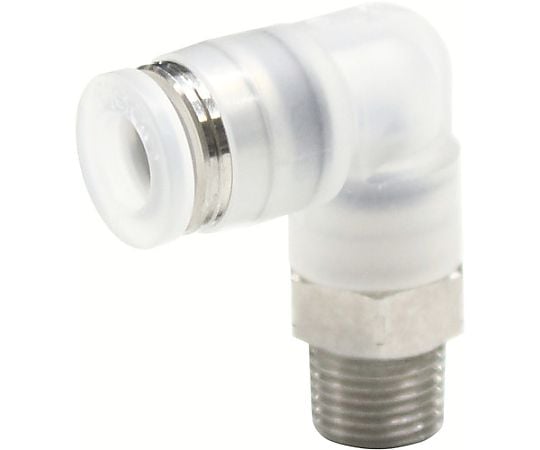 管接頭彎頭 PP型 管10 R1/4螺紋 及其他 PPL4-01 和更多型號 - 商品圖 8