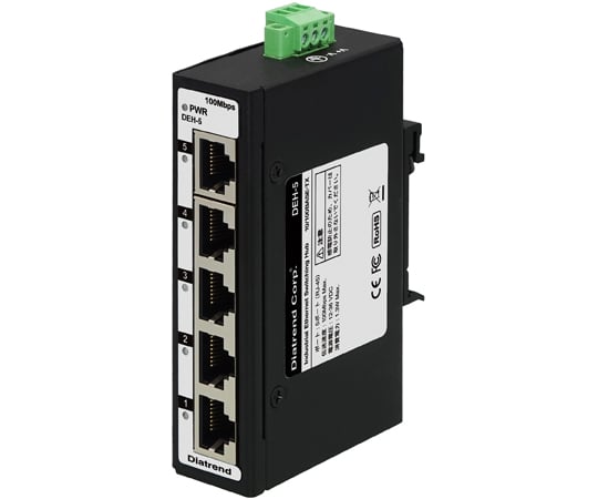 工業乙太網路交換集線器 100Base-TX 8埠 DEH-8 及其他 DEH-5 和更多型號 - 商品圖 5