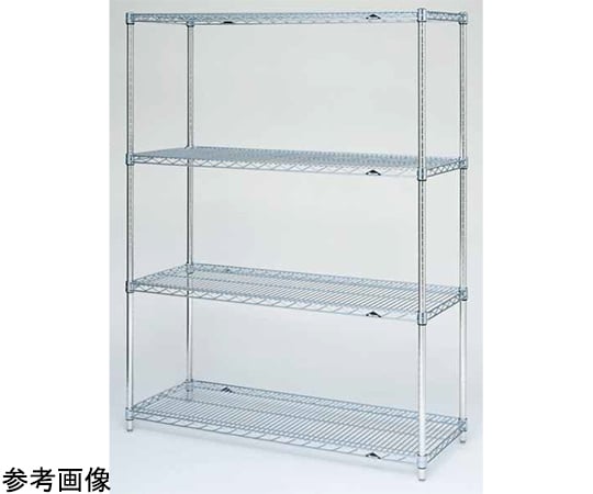 馬爾森層架 線材層架 D460mm系列 不鏽鋼規格 4個層架 及其他 NM610S-PH1390-4 和更多型號 - 商品圖 2
