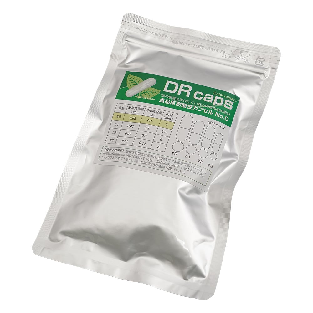 DR膠囊 (耐酸性食品膠囊) 0號 100顆 及其他 - 和更多型號 - 商品圖 2