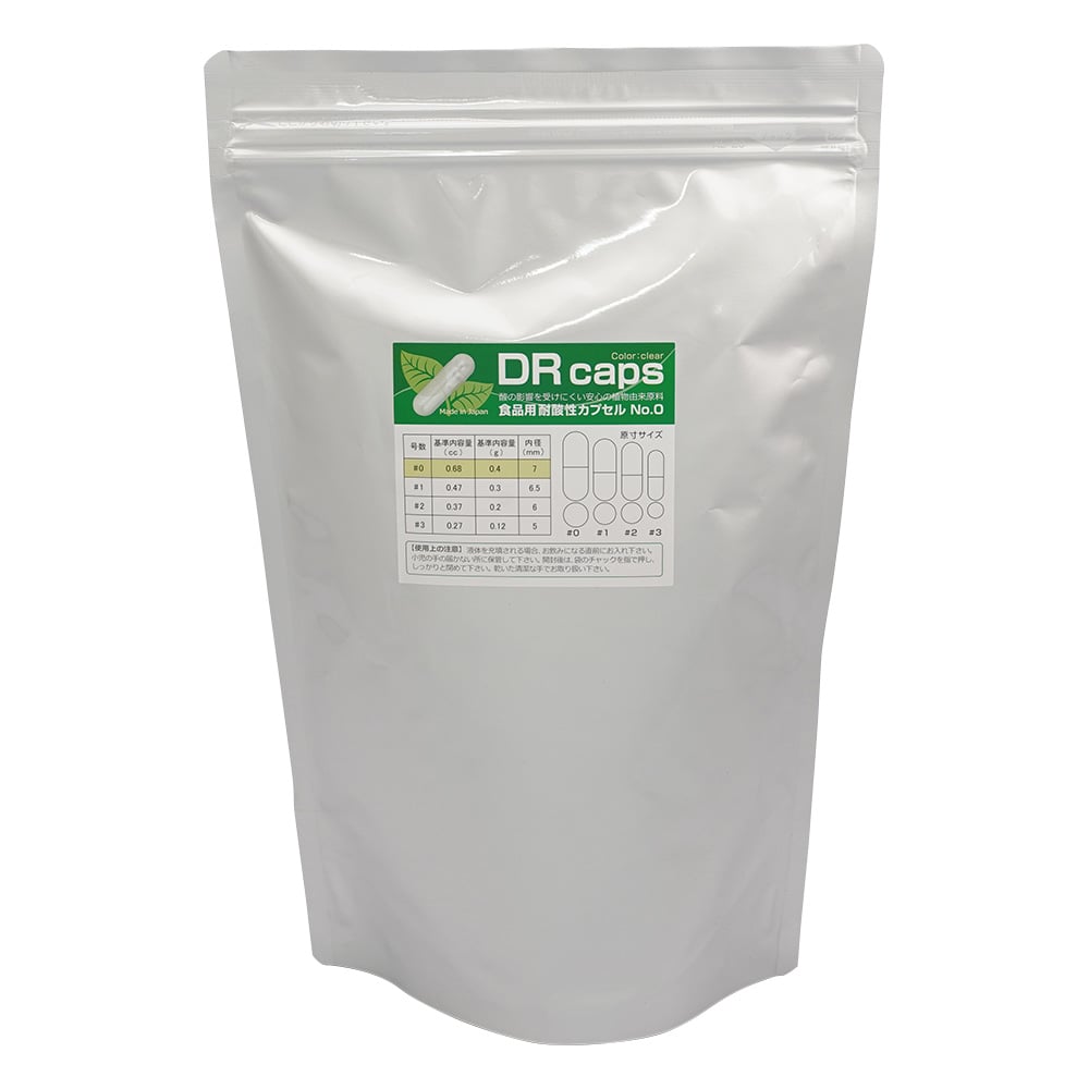 DR膠囊 (耐酸性食品膠囊) 0號 1000顆 及其他 - 商品圖 2