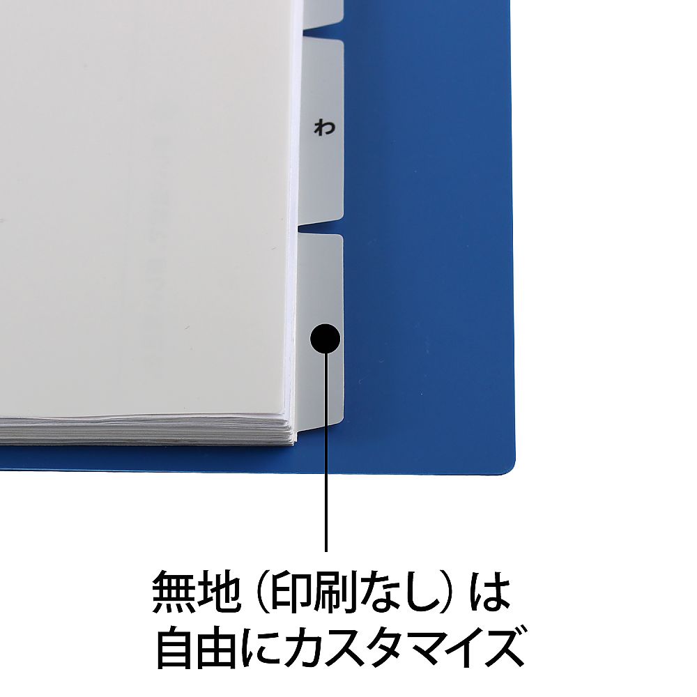 PLUS CORPORATION 訂單檔案夾 附列索引 灰色 FL-807IS - 商品圖 5