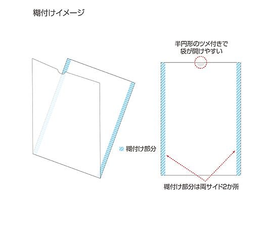 Kinshi Seisakusho 印表機藥袋 B6 素面 500個 及其他 - 商品圖 4