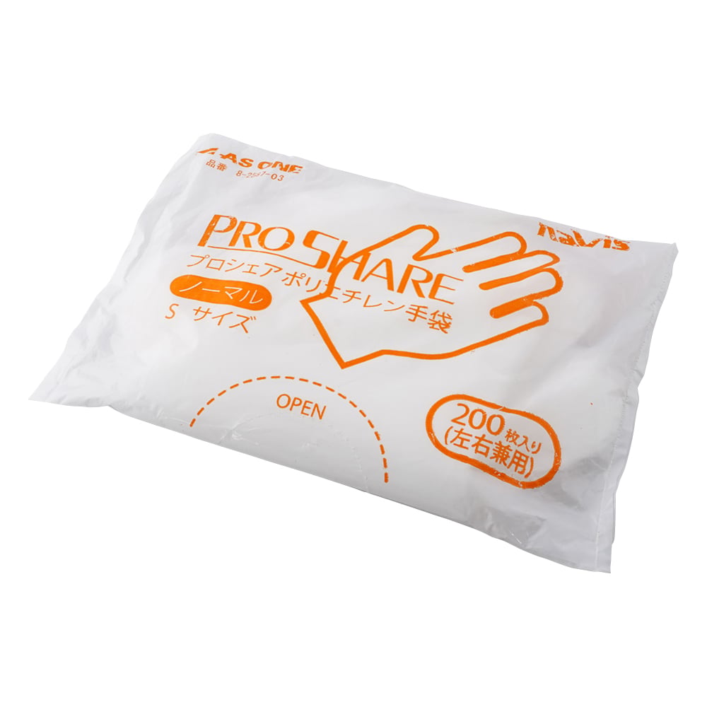 PROSHARE 聚乙烯手套 無壓紋 L號 1 包 (200 入) 及其他 - 商品圖 6