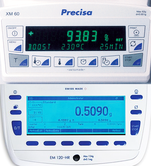 Precisa 水份分析天平(124g) XM60 - 商品圖 3