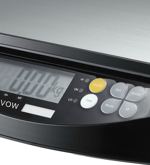 UWE 計重秤 VOW (高精度, 3-30Kg) VOW6 和更多型號 - 商品圖 2